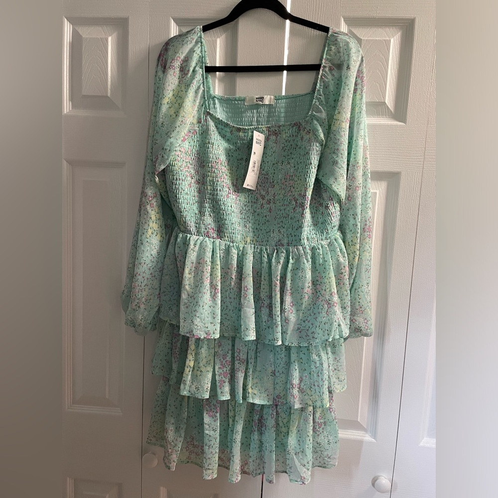 Madden NYC Floral Midi/Mini Dress - XXXL NWT